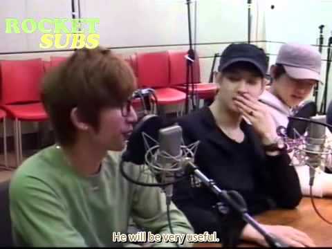 110413 HyunYoung's Hope Song at Noon Radio w/ U-Kiss (en) 3/4