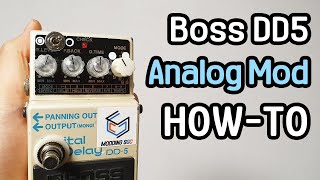 Video thumbnail for Boss DD5 "Analog mod" (Hi cut mod) by Solaktion