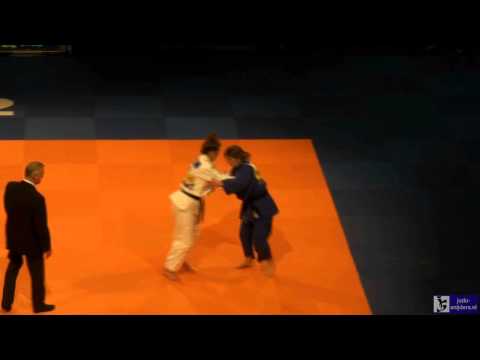 Judo 2014 Dutch Championships: Stoop (ZH) - Nijkamp (NN) [-63kg] semi-final