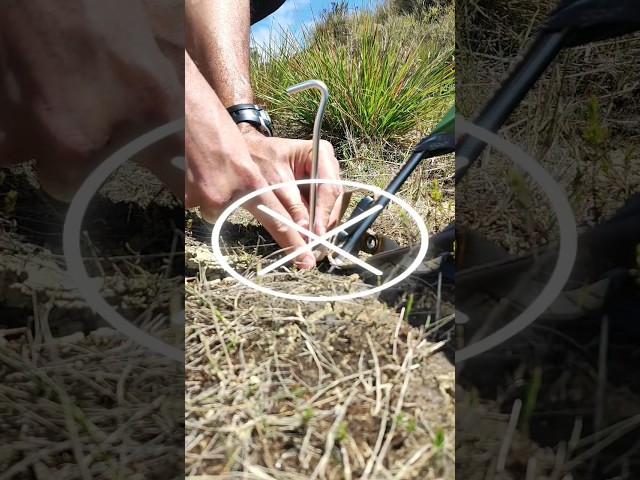 Vídeo relacionado con ZOOMPIL Anclaje De Suelo Piquetas Galvanizado, 30CM en Forma de U Estacas de Tierra, Estacas de Carpa Trampolines para Jardín Tiendas de Campaña Valla Toldos, 6 Piezas