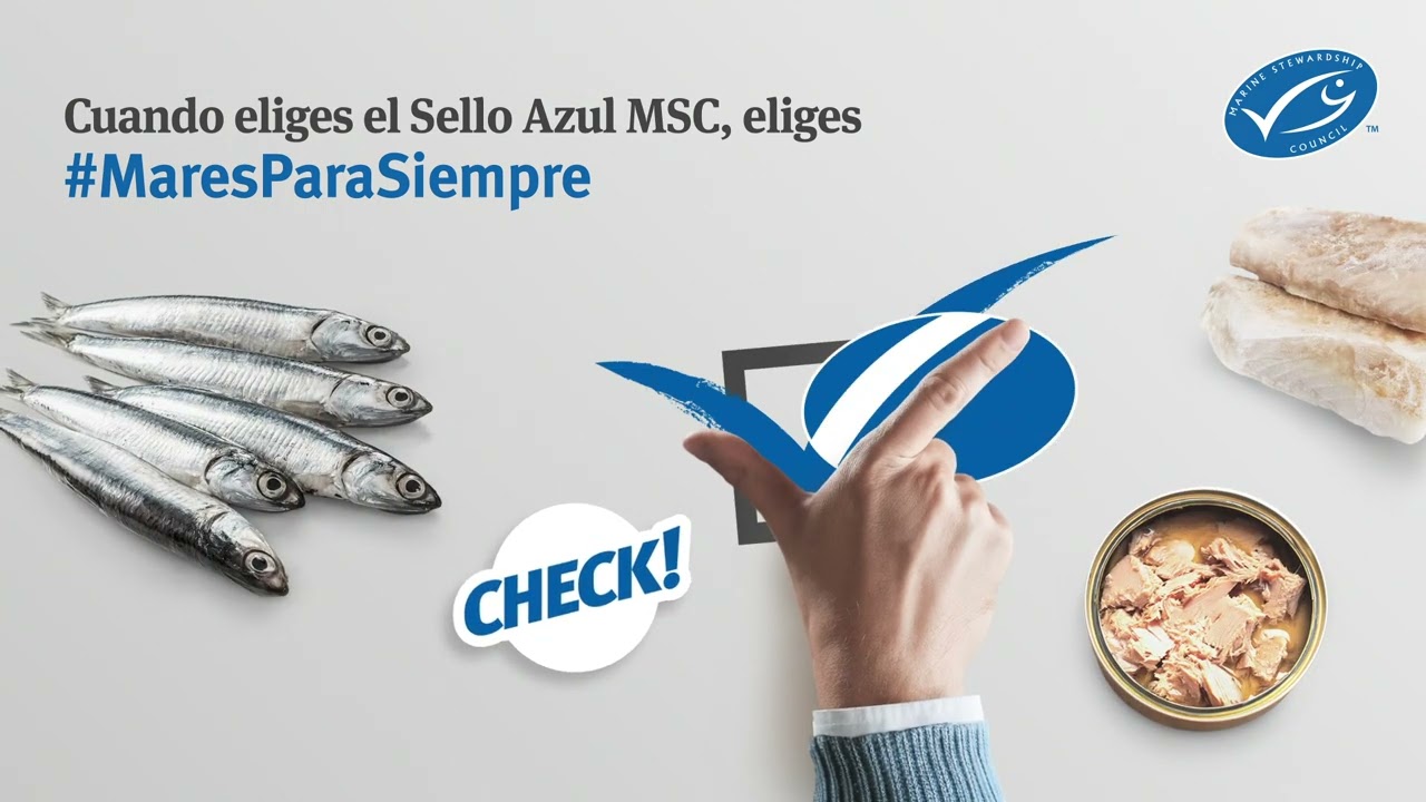 Cuando eliges el Sello Azul MSC, eliges Mares Para Siempre