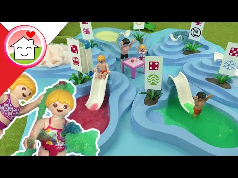 Playmobil po polsku Wyzwanie w Parku Wodnym - Rodzina Hauserow
