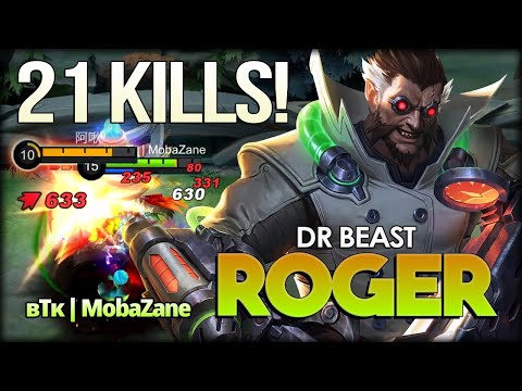 2X MANIAC 21 KILLS!! No Mercy Dr Beast by ʙTᴋ | MobaZane - Mobile Legends: Bang Bang