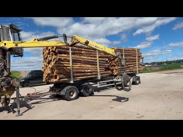 1321809 Timmerbil Scania R580 6x4 16.4 Automatisk, 580hk, -2020 med  kran Palfinger Epsilon M12L97