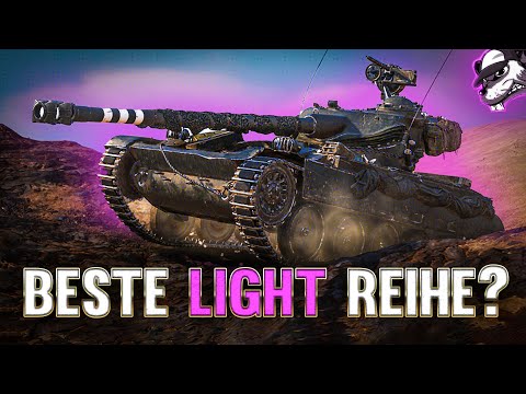 Die französischen Kettenlights! Insgesamt die beste Reihe? [Top of the Tree - DE - Gameplay - WoT]