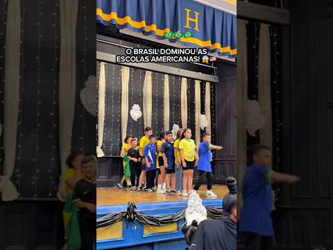 O BRASIL ESTÁ EM TODO LUGAR! 😱🇺🇸 #shorts
