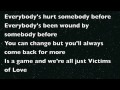 Good Charlotte - Victims of Love (lyric) 