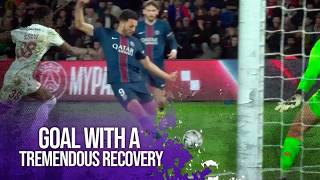 Gonçalo Ramos Powerful Strike | PSG High Press Goal vs Metz