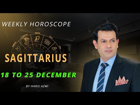 Sagittarius Weekly Horoscope 18 December - 25 December 2022