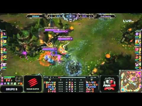 34United vs OveRGaming (Grupo B) - League of Legends - Final Cup 4
