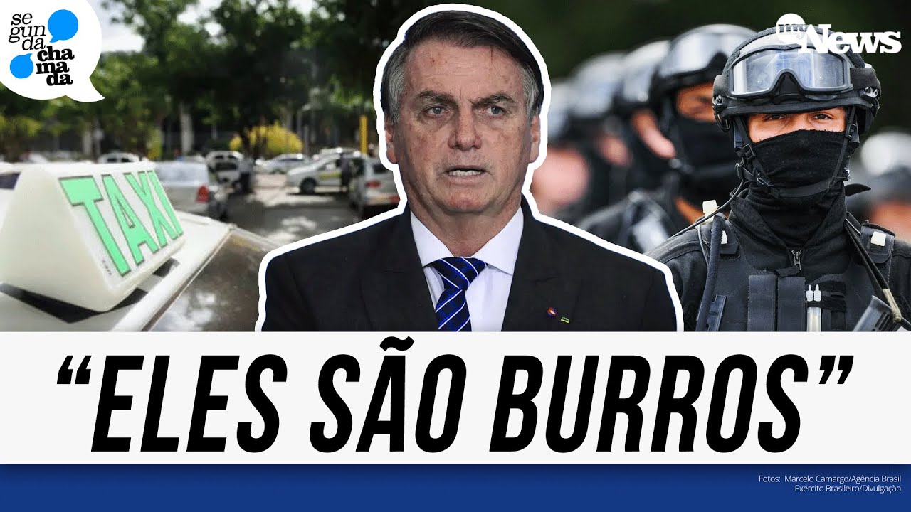 VEJA POLÊMICA DO "GOLPE COM TÁXI", O ABANDONO DOS COLEGAS POR BOLSONARO E MENSAGEM REVELADA PELA PF
