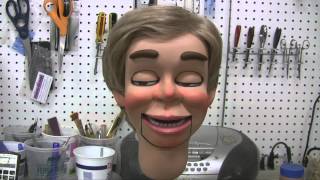 Professional Ventriloquist Figure 'Fred' on the Workbench