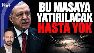 BU MASAYA YATIRILACAK HASTA YOK