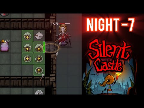 Silent Castle 🏰  Night 7 - Fast Turret Strategy Easily Beats Every Reaper | 