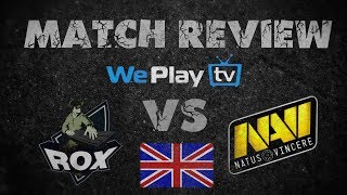 Match review: NaVi vs Rox.Kis game 1 - Group D Eng