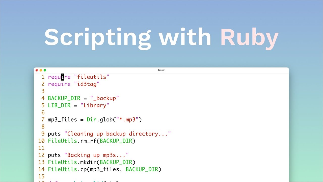 How do I call a Ruby script? CrossPointe