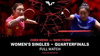 Download lagu FULL MATCH | CHEN Meng vs SHIN Yubin | WS QF | #SingaporeSmash 2024 mp3