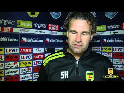 Sandor van der Heide blikt vooruit op FC Den Bosch - SC Cambuur