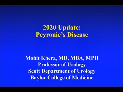 4.20.2020 Urology COViD Didactics - Peyronie's Disease