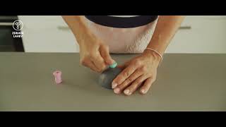 Zátka na Zdravou lahev - šedomodrá