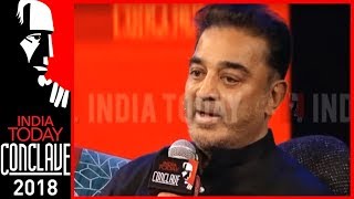 Kamal Haasan Sings &#39;Surmayee Ankhiyon Mein&#39; In Memory Of Sridevi | India Today Conclave 2018