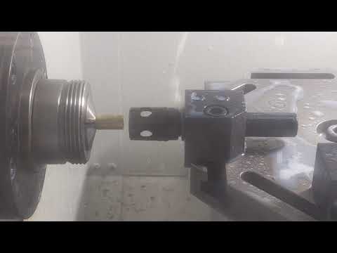 First automated part on Haas CL-1