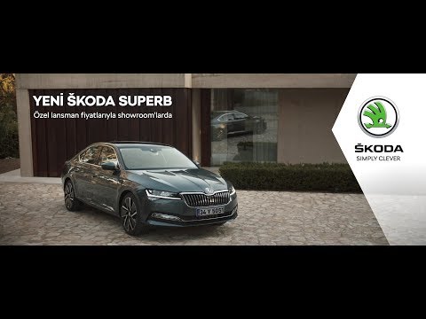 Yeni ŠKODA SUPERB şimdi Türkiye’de!