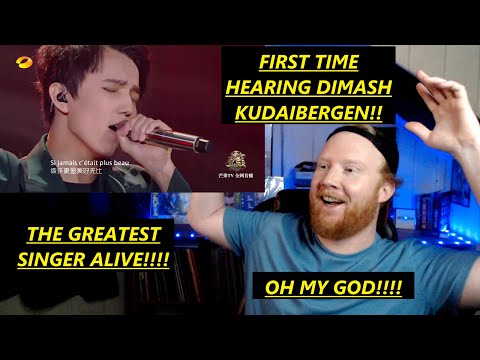 FIRST TIME HEARING!! DIMASH KUDAIBERGEN!! GREATEST SINGER ALIVE!!