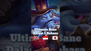 Download lagu Suara Ultimate Bane Dalam 3 Bahasa #shorts #mlbb mp3