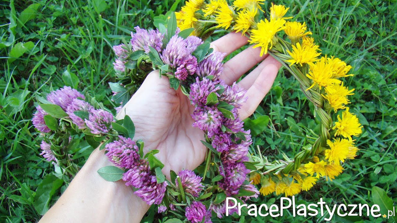 Jak upleść wianek z polnych kwiatów?