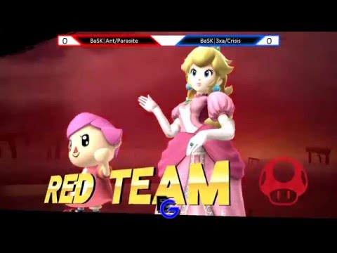 Smash 4 Doubles: Finals - BaSK|3xA/Crisis v. BaSK|Stockmarket