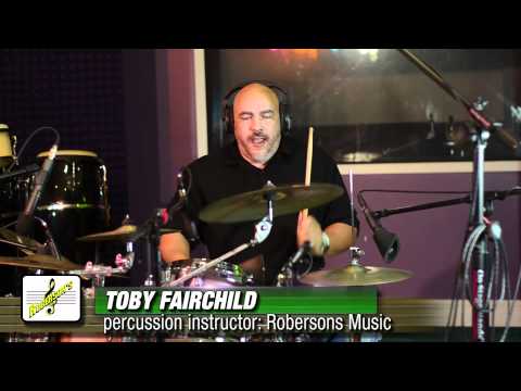 Roberson's Music Percussion Instructor Toby Fairchild