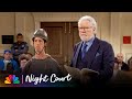 Judge Abby Books Dan Fielding | Night Court | NBC