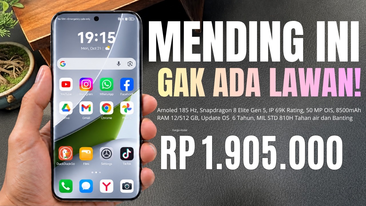 BELI INI AJA‼️RAM 12/512 GB, 8500mAh - HP TERBAIK DAN BARU PALING WORTH IT AKHIR TAHUN 2026
