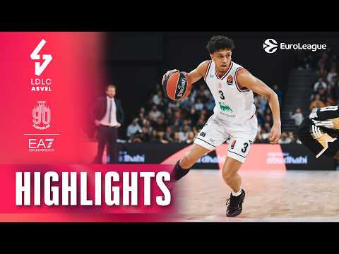 Eine Sekunde zu spät | ASVEL - Mailand | Basketball-Highlights der 27. Runde 2025/26