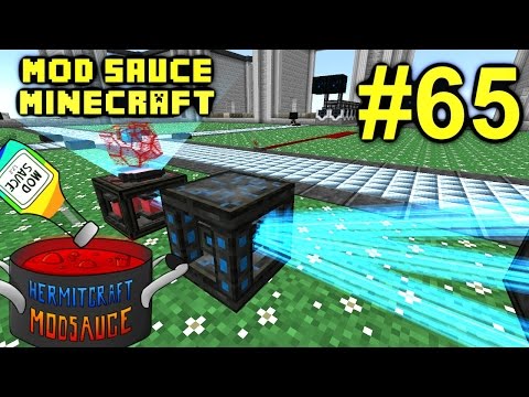 Minecraft Mod Sauce Ep. 65 - Modular ForceField System !!! ( HermitCraft Modded Minecraft )