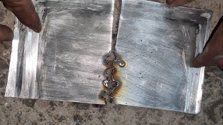 how to weld 0.2 mm thin metal sheet, thin metal sheet sheet welding technique for beginners