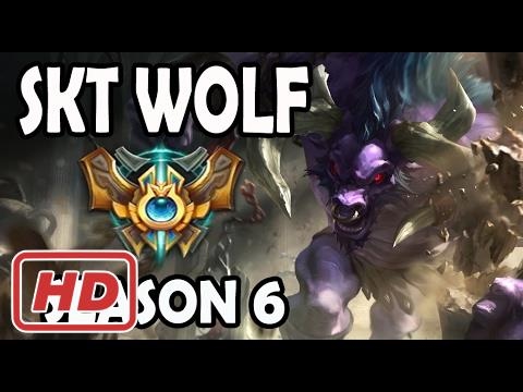 SKT T1 Wolf Alistar vs Tahm Kench Support Ranked Challenger Korea