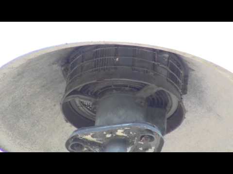 Sirene E57 zur Feuerwehralarmierung - german E57 fire siren - Probealarm Klecken