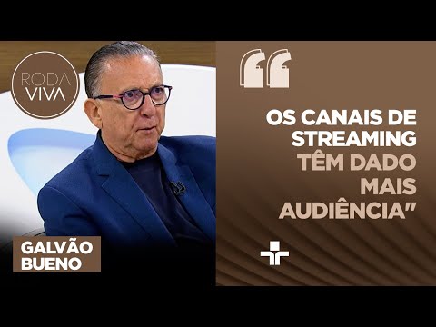 Galvão Bueno fala sobre streaming e novos direitos de transmissão esportiva