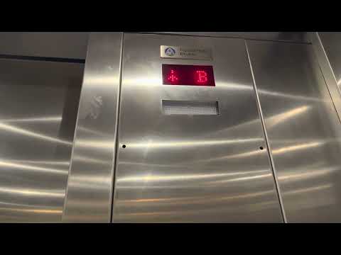 EPIC MOTOR: ThyssenKrupp Endura MRL Hydraulic Elevator at The Shops at Riverside in Hackensack, NJ