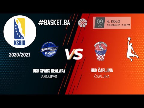 OKK Spars Realway vs HKK Čapljina - KSBIH - 2020/2021