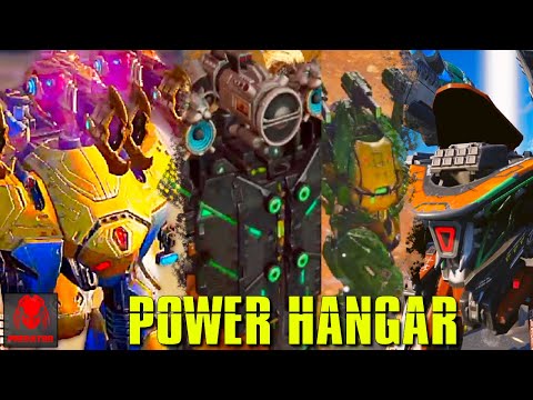 The Most Insane POWER HANGAR In The Game - TOP 6 PURE Brawlers Go To War  [Ridiculous Damage] WR