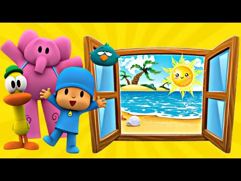 A JANELINHA FECHA QUANDO ESTÁ CHOVENDO / COM POCOYO  / MÚSICA INFANTIL