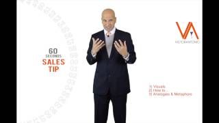 60 Seconds Sales Presentation Tip: Using Visuals, How-To, Metaphors & Analogies