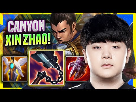 CANYON IS SO CLEAN WITH XIN ZHAO IN EUW SOLOQ! - DK Canyon Plays Xin Zhao JUNGLE vs Kindred!
