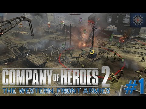 Company of Heroes 2 The Western Front Armies Online Commentary #1 - American Army Tactics