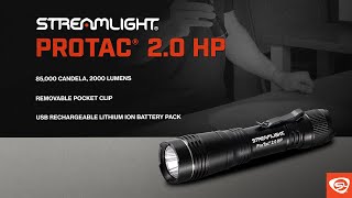 Video: Streamlight Protac 2.0 HP LED Svart
