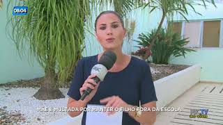 Mãe é multada por manter filho fora da escola em Irani, no Oeste do estado