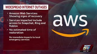 Amazon Web Services issues lead to widespread outages of popular websites